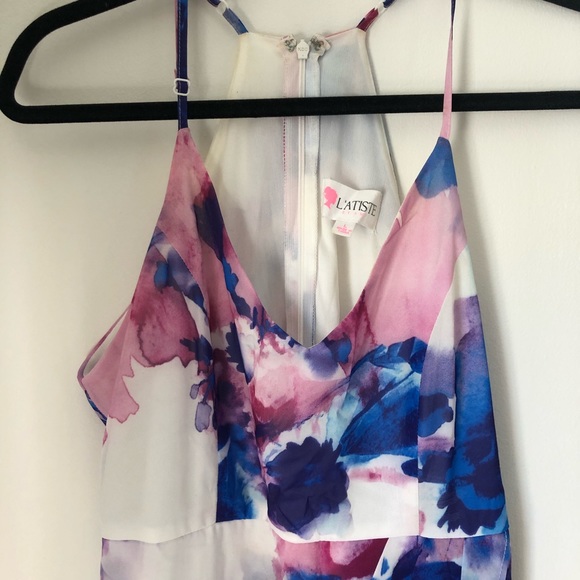 L’ATISTE BY AMY - Floral Midi Dress - Picture 2 of 6